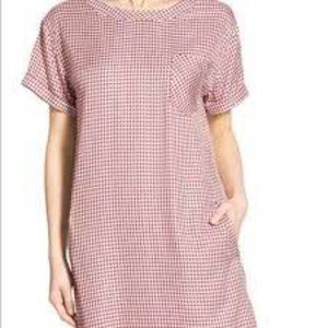 Madewell checkered dress